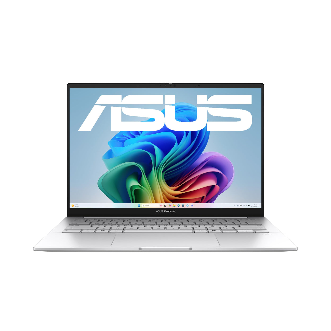 ASUS Zenbook 14 UX3405CA Laptop | Copilot+ PC | 14" WUXGA 16:10 OLED Display | Intel Core Ultra 7 255H |16 GB RAM | 1 TB SSD | Intel Arc | Win11 Home | QWERTZ Tastatur | Silver
