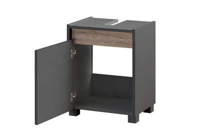 Schildmeyer Waschbeckenunterschrank 148462 Cosmo, 42 x 54,5 x 33 cm (BxHxT), anthrazit