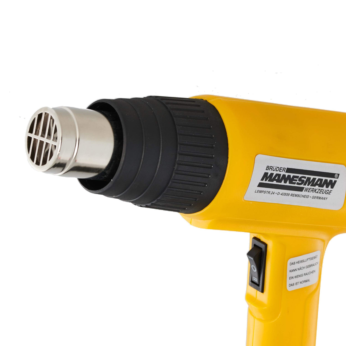 Brüder Mannesmann Heissluftgebläse, 2.000 Watt, mit 4-teiligem Zubehör | M49500