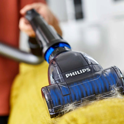 Philips PowerPro Expert 7000 Series (beutelloser Staubsauger, TriActive+ LED-Düse, Allergiefilter, 900 Watt) hochglanzschwarz - FC9747/09
