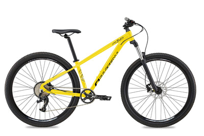 Eastern Bikes Alpaka 29" Leichtgewichts-MTB Mountainbike, 9-Gang, hydraulische Scheibenbremsen, vordere Federung in 4 Rahmengrößen erhältlich (15", Gelb)