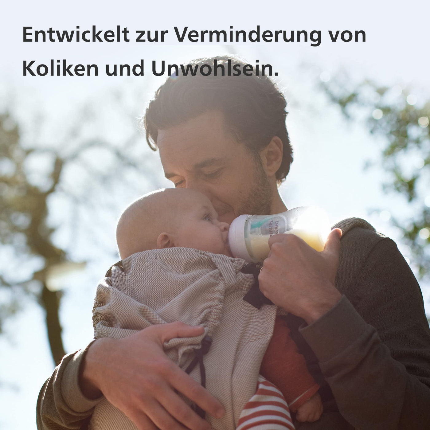 Philips Avent Babyflaschen mit AirFree Ventil, Geschenkset für Neugeborene – 4 Babyflaschen, ultra soft Schnuller und Flaschenbürste, Babys von 0–12 Monaten und älter (Modell SCD657/11)
