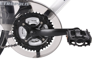 KS Cycling Trekkingrad Damen Alu-Rahmen 28'' Metropolis weiß RH 48 cm Flachlenker