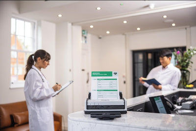 Brother ADS-1800W - Kompakter und tragbarer Dokumentenscanner mit WLAN