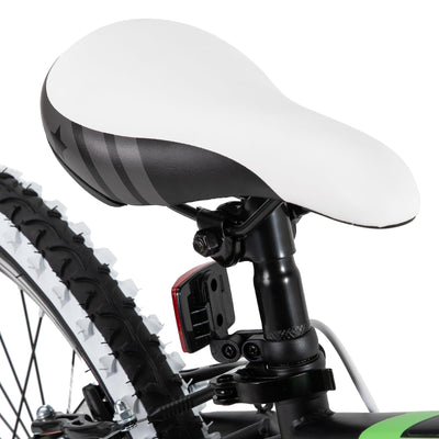 JOYSTAR Lubbock 20 Zoll Kinderfahrrad für Jungen & Mädchen im Alter von 7-11 Jahren Hardtail Mountainbike für Kinder mit 7-Gang, schwarz