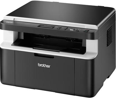 Brother DCP-1612W, Monochrom , Kompaktes 3-in-1 Multifunktionsgerät (Laserdrucker, digitaler Kopierer, Farbscanner, 2.400 x 600 dpi, USB 2.0, WLAN) dunkelgrau