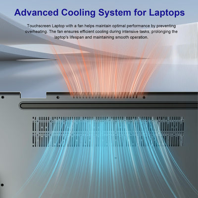 jumper Laptop, 16'' IPS FHD Touchscreen Laptop, 16GB DDR5 640GB Storage, Quad-Core N95(bis zu 3,4 GHz), 1 Jahr Office 365, QWERTZ Tastatur mit Hintergrundbeleuchtung, Fingerabdruckleser, WiFi 6, BT5.2