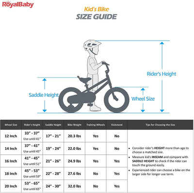 Royal Baby Freestyle Kinderfahrrad Jungen Mädchen mit Handbremse und Rücktritt 16 Zoll Fahrrad rot