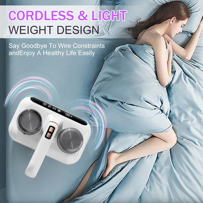 Yaasier Milbensauger für matratzen mit LED-Anzeige, 80000 RPM/Min Milbenstaubsauger mit UV-Licht und Staubmilben-Sensor, Antimilben-Staubsauger entfernt 99,9% für Matratze Sofa Bett