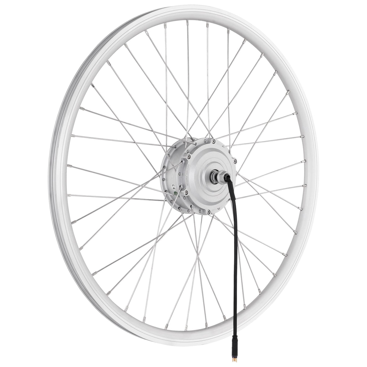 windmeile | E-Bike Nabenmotor Vorderrad, eingespeicht, Silber, 20', 36V/250W, E-Bike, Elektro Fahrrad, Pedelec