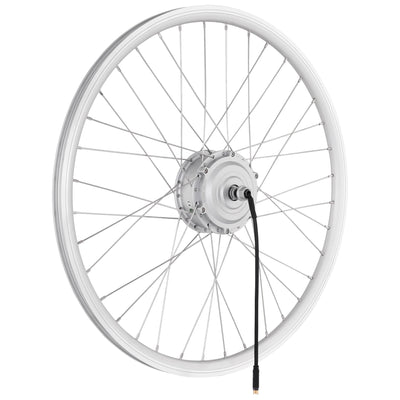 windmeile | E-Bike Nabenmotor Vorderrad, eingespeicht, Silber, 20', 36V/250W, E-Bike, Elektro Fahrrad, Pedelec