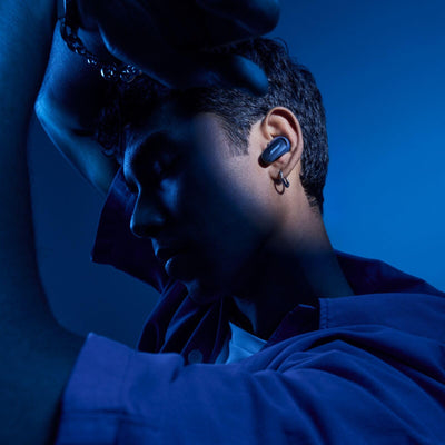 Bose QuietComfort Ultra kabellose Noise-Cancelling-Earbuds, Bluetooth-Earbuds für räumlichen Klang und mit erstklassigem Noise-Cancelling, Mondblau-Limited Edition