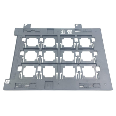 OKLILI (12 Löcher) 35mm Slidehalter Negativ Foto Scanner Filmstreifen Halter Slidehalter kompatibel mit Epson Perfection V700 V750 V800 V850