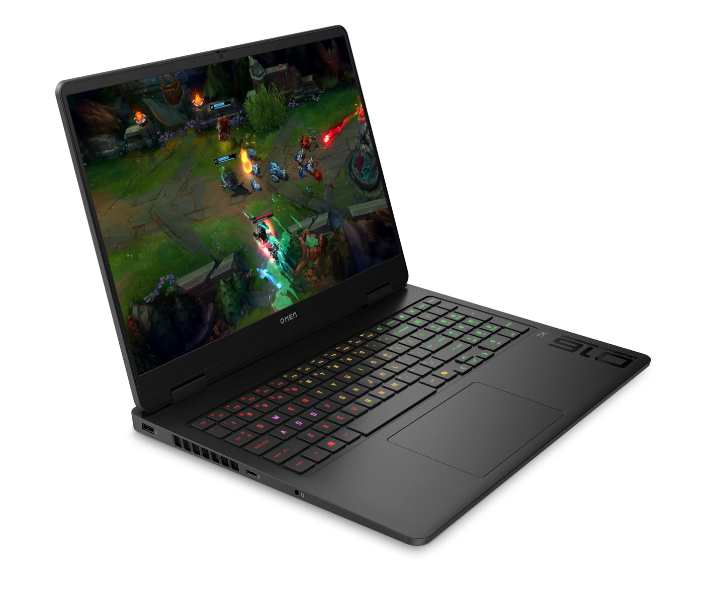 Omen Gaming Laptop, 16 Zoll 2.5K Display 240Hz, Intel Core i7-14650HX, NVIDIA GeForce RTX 5070, 32GB RAM (2x16 GB), 1TB SSD, Windows 11, 4-Zonen-RGB-QWERTZ Tastatur, Wi-Fi 6, Shadow Black