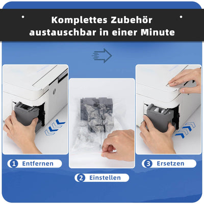 Spaceink T04D1/T04D100 Wartungsbox Kompatibel für Epson ET-15000 ET-4750 ET-3750 ET-4850 ET-3850 ET-3700 ET-4856 ET-5150 ET-5170 Drucker, Wartungskasten C13T04D100 Resttintenbehälter