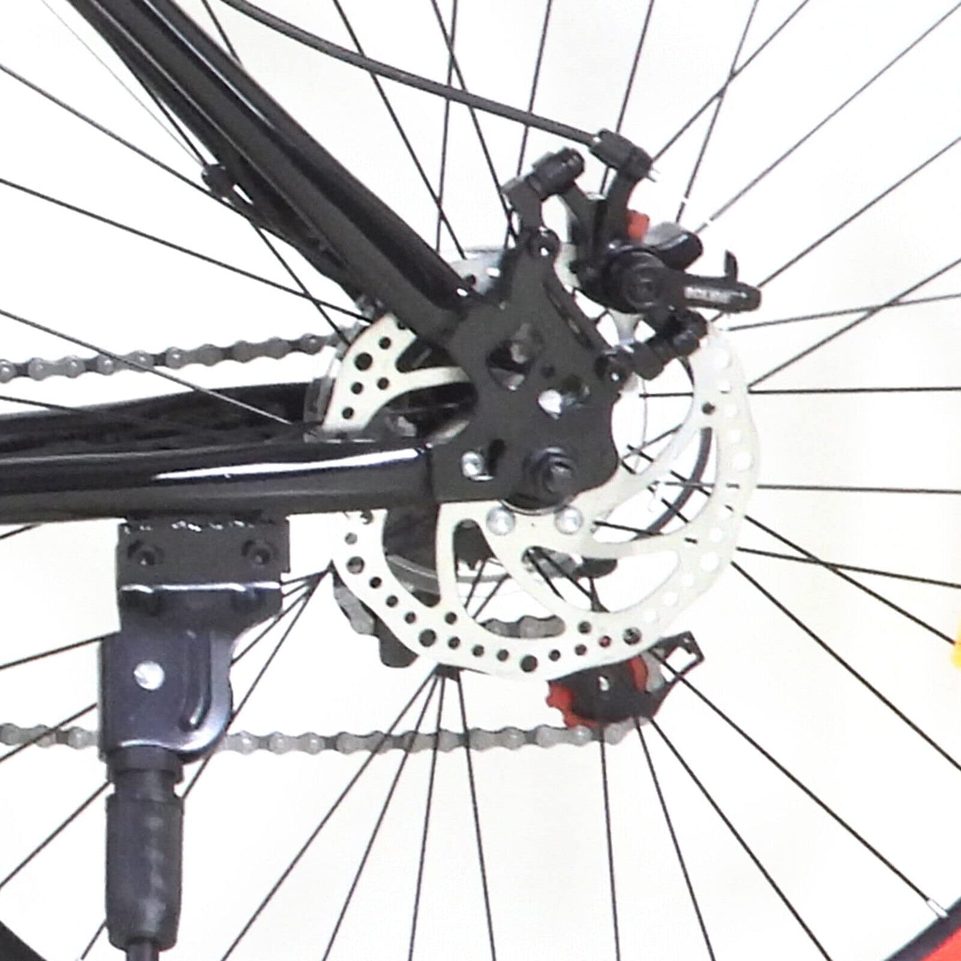 MTB Mountain-Bike 26 Zoll 21-Gang Fahrräder Aluminium Mountainbike Positionierschwungrad Schwarz für Damen Herren Mädchen Jungen