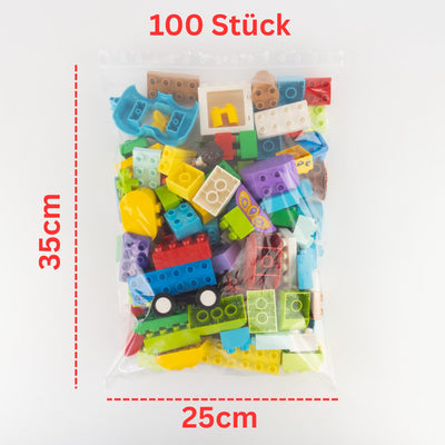 Lego® DUPLO® Steine bunt gemischt - 100 Stück - Basic Steine