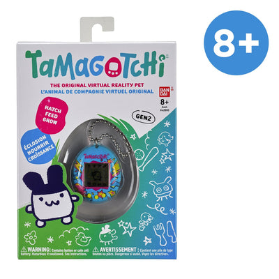 Bandai - Tamagotchi - Tamagotchi Original - Lightning - Elektronisches virtuelles Tier mit Farbdisplay, 3 Tasten und Spielen - Interaktives Tier auf Deutsch - Kinderspielzeug ab 8 Jahren - 42923