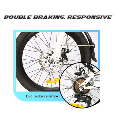 Royare Klassisches Tandem Beach Cruiser Fahrrad für Erwachsene, Faltbares Dreisitzer, 7-Gang, Maximale Belastung 200 kg,210x35x110cm/110x35x62 cm, Blue, Einheitsgröße