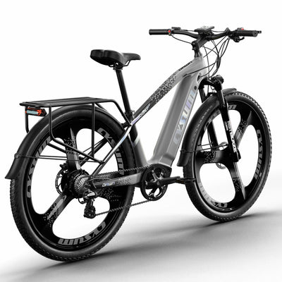 cysum Speedy Elektrisches Mountainbike für Erwachsene, Lithium-Akku 48 V, 672 Wh, Reichweite 100 km, Drehmoment 75 Nm, 25 km/h, hydraulische Scheibenbremse (29 Zoll)