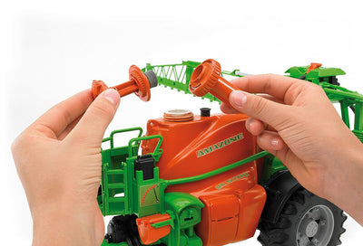 bruder 02207 - Amazone Anhängefeldspritze UX 5200-1:16 Bauernhof, Landwirtschaft, Feldarbeit, Maschine, Anhänger, Spritze