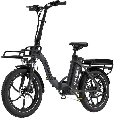 HITWAY E Bike BK6SL1-36V15.6Ah mit 250W Motor, Elektrofahrrad 20 Zoll, 70-150km Reichweite, 7-Gang, APP-Steuerung, faltbar, IP54 wasserdicht Pedelec