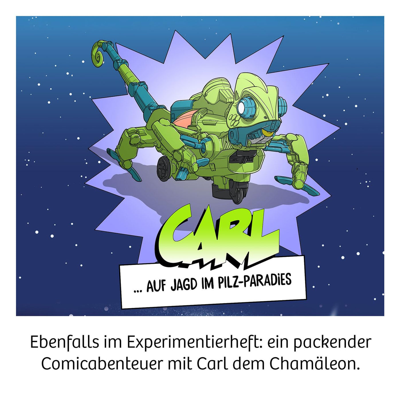 Kosmos 621391 Carl - Das Coding-Chamäleon, Roboter-Chamäleon mit Farbwechsel-Effekt, Codieren für Kinder, Experimentierkasten ab 10 Jahre
