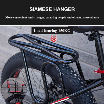 Wmmner Hardtail-Mountainbike Mit Vorderradaufhängung Mechanische Scheibenbremse Für Erwachsene Männer Frauen, High Carbon Steel All Terrain Fat Tire Mountain Bike, Anti-Rutsch-Fahrrad, Grün 2,24 Zoll