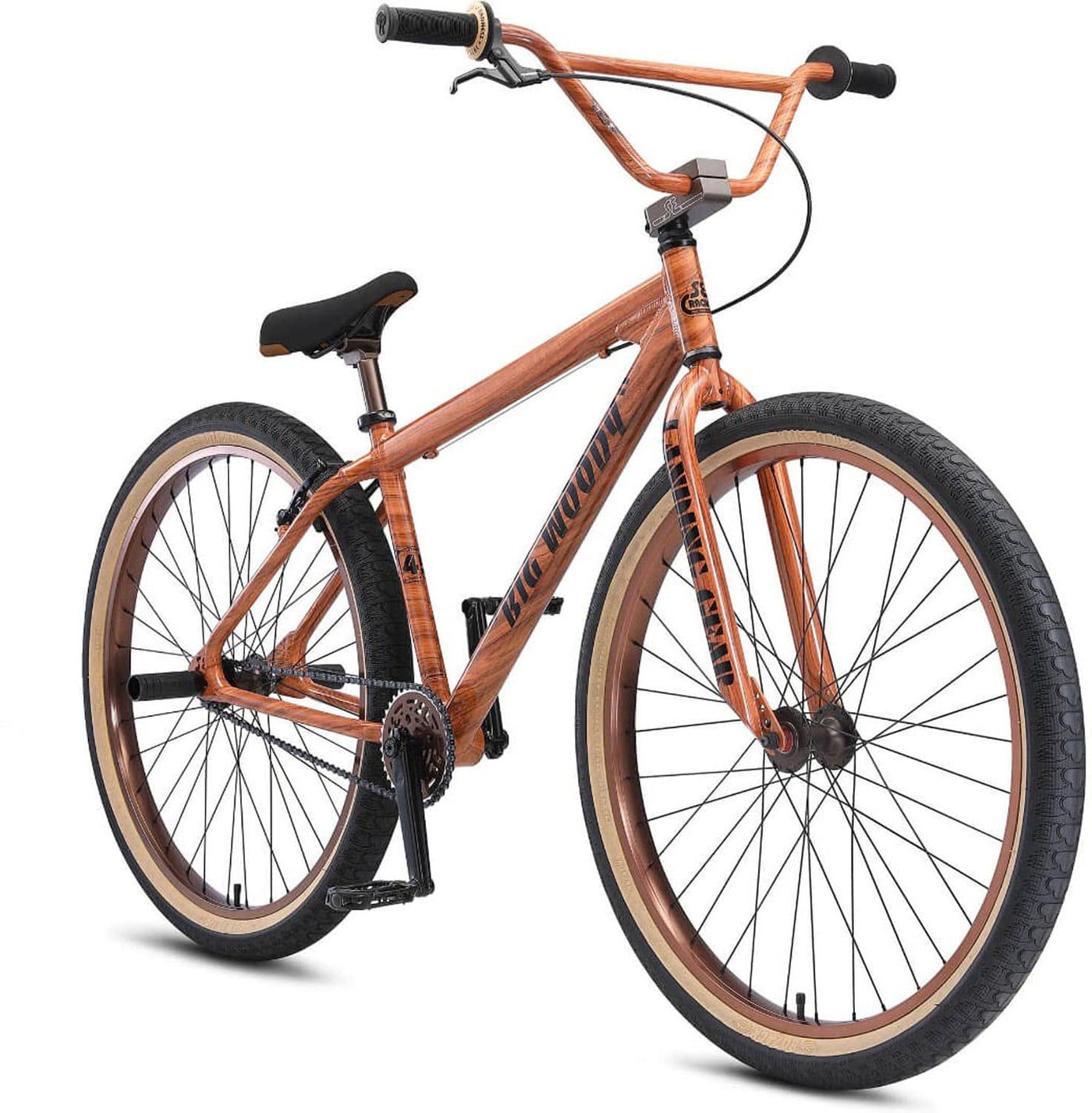 SE Bikes Big Ripper 29R BMX Bike (29 inches, Wood Grain)