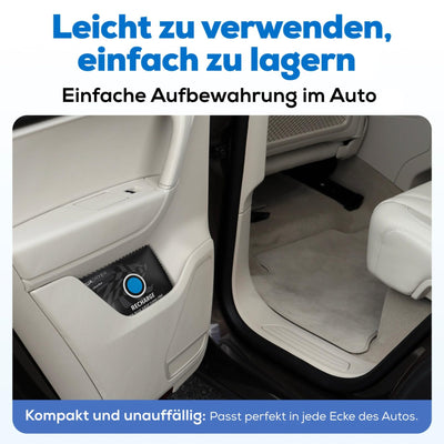 Smart-Planet® Auto Luftentfeuchter Kissen 350gr für Innenraum wiederverwendbar mit Feuchtigkeitsanzeige gegen beschlagene Autoscheiben und unangenehme Gerüche