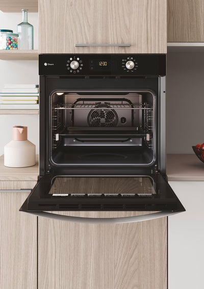 Privileg PBWK3 JH8S BLG Einbau-Backofen mit Hydrolyse und Dampffunktionen/ 71 l/Hydrolyse/CLICK und CLEAN/Multi-Level-Kochen/Pizzafunktion/Freasy Cook