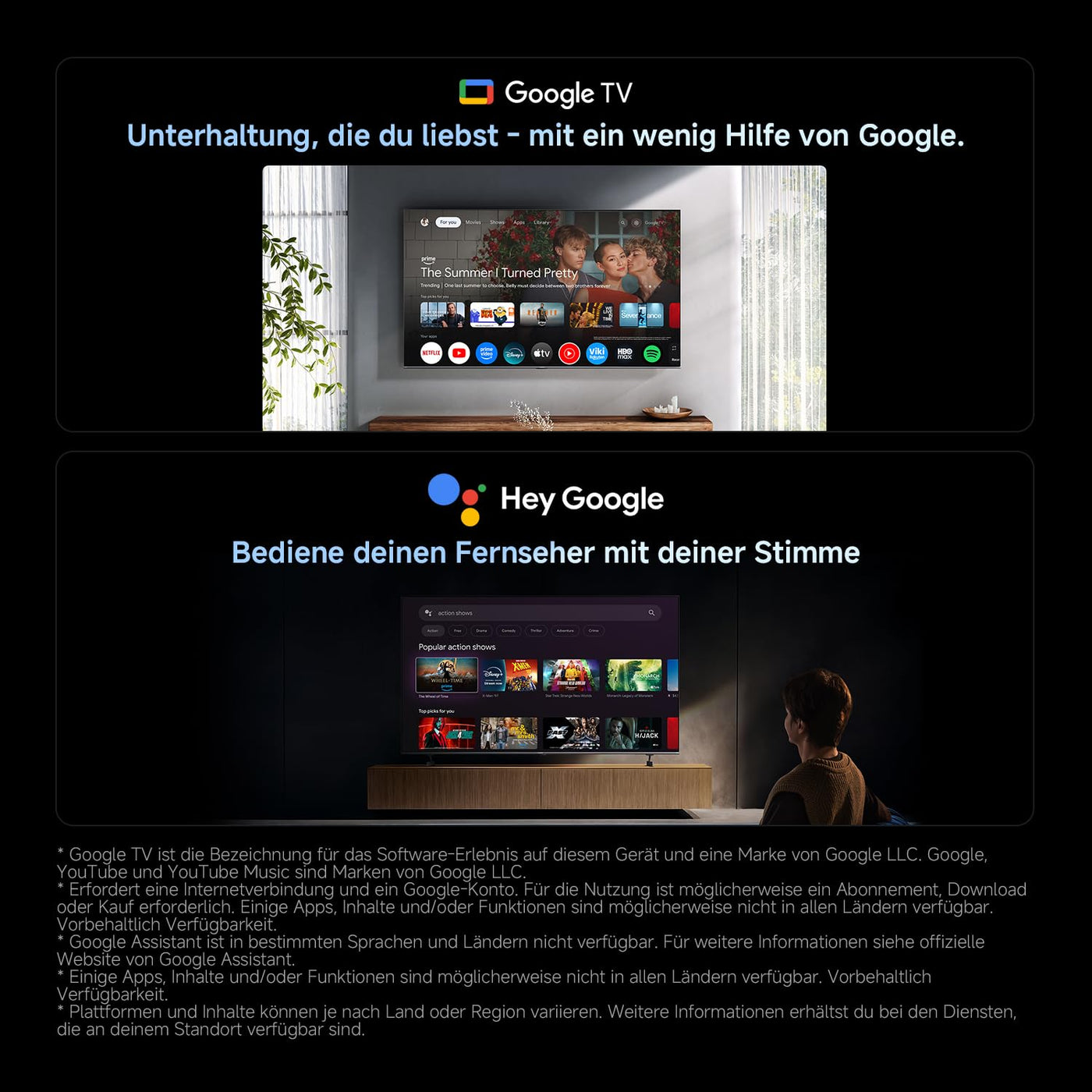 XIAOMI TV S Pro Mini LED 55, Smart TV, 4K QLED 144Hz Google TV, Dolby Vision, Dolby Atmos, HDR 10+, DTS-X, Harman AudioEFX, Triple Tuner, DVB-T2, Prime Video, Google Assistant, Airplay 2