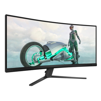 Philips Evnia 34M2C3500L - 32 Zoll WQHD Curved Gaming Monitor, 180 Hz, 0.5 ms, FreeSync Premium, HDR10 (3440x1440, 2X HDMI, DisplayPort) dunkel grau