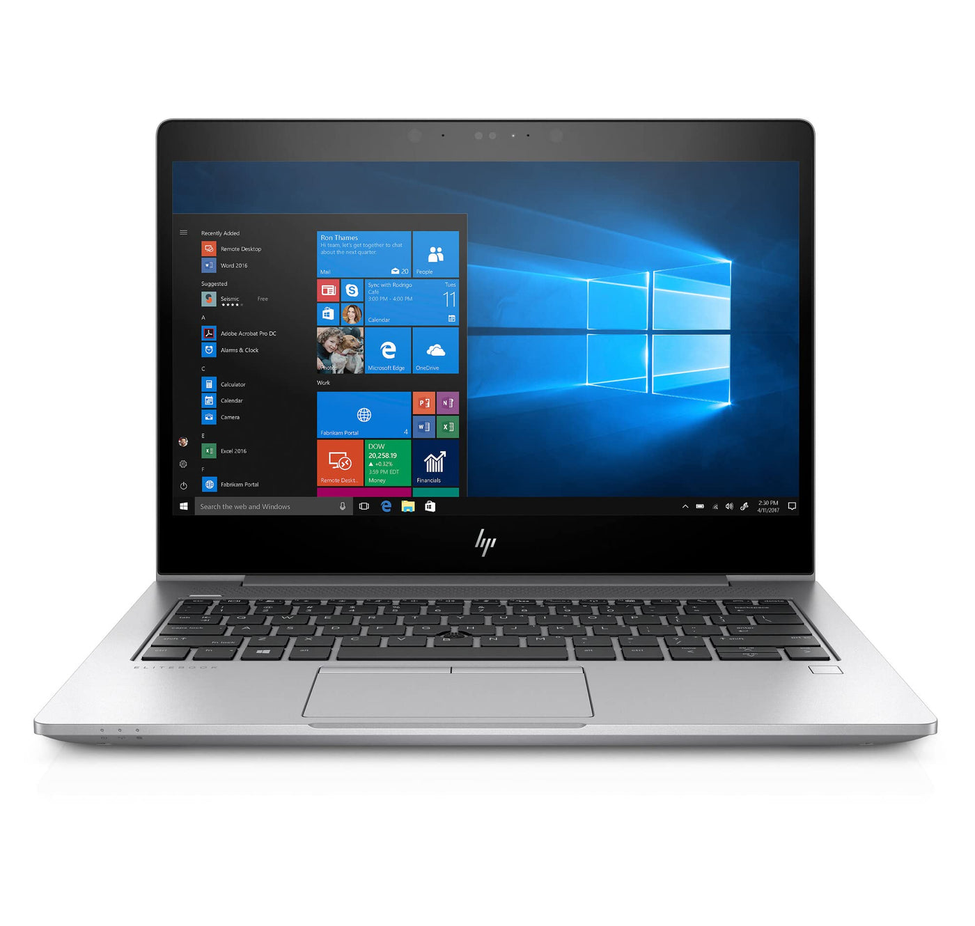 HP EliteBook 830 G5 13,3 Zoll 1920x1080 Full HD Intel Core i5 8350U 256GB SSD Festplatte 8GB Speicher Windows 11 Pro UMTS LTE Webcam Notebook Laptop (Generalüberholt)