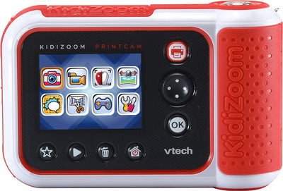 Vtech KidiZoom Print Cam – Sofortbild-Kinderkamera mit Druckfunktion, Selfie- und Videofunktion, Effekten, Spielen u. v. m. – Für Kinder von 4-12 Jahren
