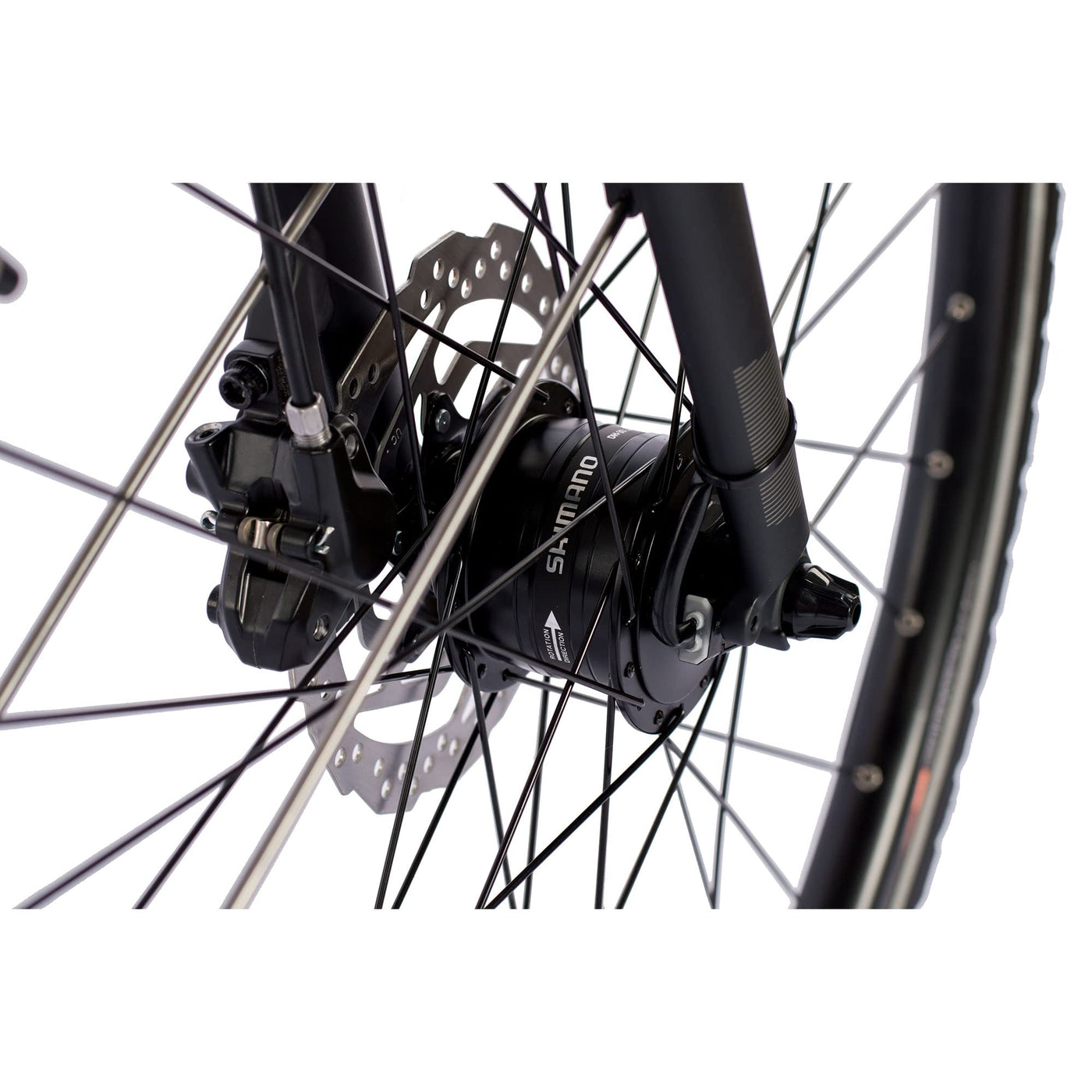 Airtracks Herren 28 Zoll Trekking Fahrrad TR.2870 Trekkingrad Shimano Deore 30 x Gang RD-T6000 SGS Schwarz Mat - Rahmenhöhen 50cm und 55cm - 55cm (Körpergröße 175-185cm)
