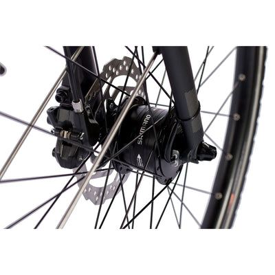 Airtracks Herren 28 Zoll Trekking Fahrrad TR.2870 Trekkingrad Shimano Deore 30 x Gang RD-T6000 SGS Schwarz Mat - Rahmenhöhen 50cm und 55cm - 55cm (Körpergröße 175-185cm)