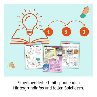 KOSMOS 621322 Dusty - Dein saugstarker Robo-Helfer, Staubsaugerroboter für Kinder, Experimentierkasten ab 8 Jahre