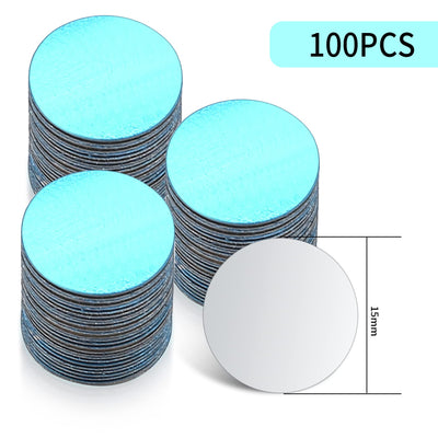 100 STK Metallplättchen für Tonies Figuren, Metallplatte Selbstklebend, Metallplättchen aus magnetischem Edelstahl mit Klebesockel Dekoriere das Kinderzimmer mit Tonie-Figuren