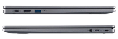 Acer Chromebook Plus 515 (CB515-2H-30CZ) Laptop, 15,6" FHD Display, Intel Core i3-1215U, 8 GB RAM, 128 GB SSD, Intel UHD Graphics, Google ChromeOS, AI-Features, grau