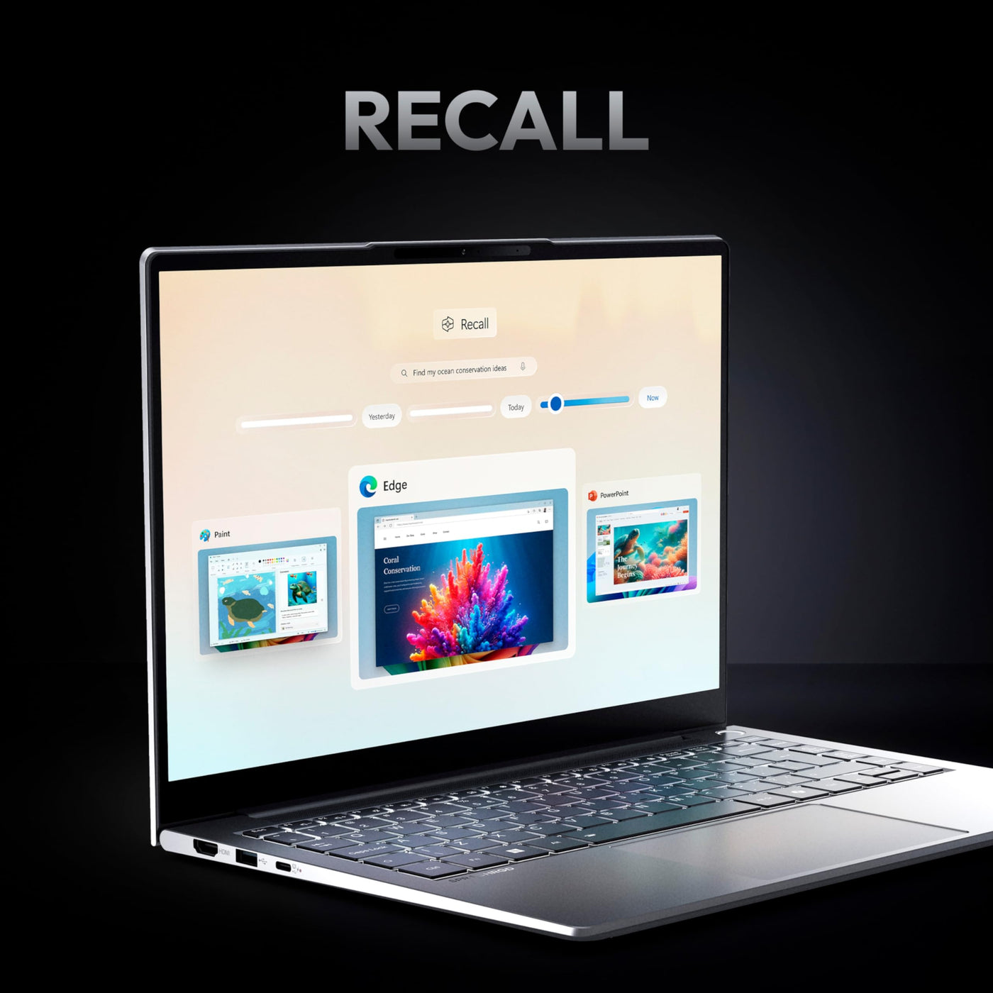 MEDION SPRCHRGD 14 S1 Elite 35,56 cm (14" Zoll 120Hz 2.8K WQXGA+) Laptop (Copilot+ PC, Qualcomm Snapdragon X Elite, 32GB DDR5 RAM, 1TB SSD, Win 11 Home)