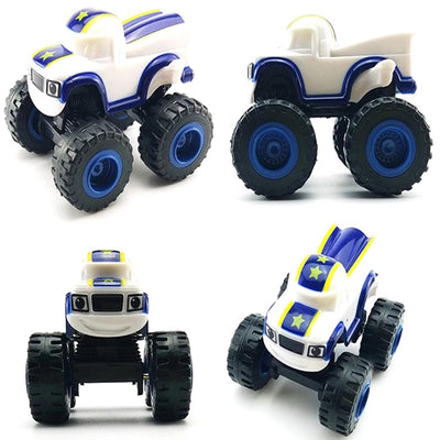 BEYOND MS 6 Pack Monster Maschinen Spielzeug, Trucks Spielzeug für Kinder Geburtstag Truck Spielzeug Set, Weihnachten Truck Spielzeug Geschenk für Jungen und Mädchen