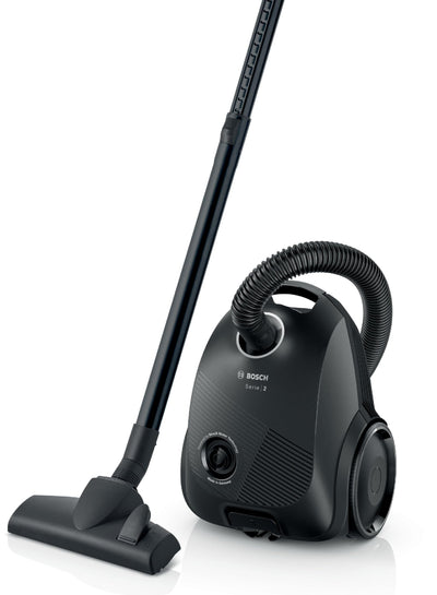 Bosch Serie 2 5948913, Schlitten-Staubsauger mit Beutel, Schwarz, 3600 W, 3.5 liters, 80 Dezibel