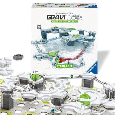 Ravensburger GraviTrax Starter-Set 22410 - GraviTrax Starterset für Deine Kugelbahn - Murmelbahn und Konstruktionsspielzeug ab 8 Jahren, Geschenk für Kinder, alleine bespielbar