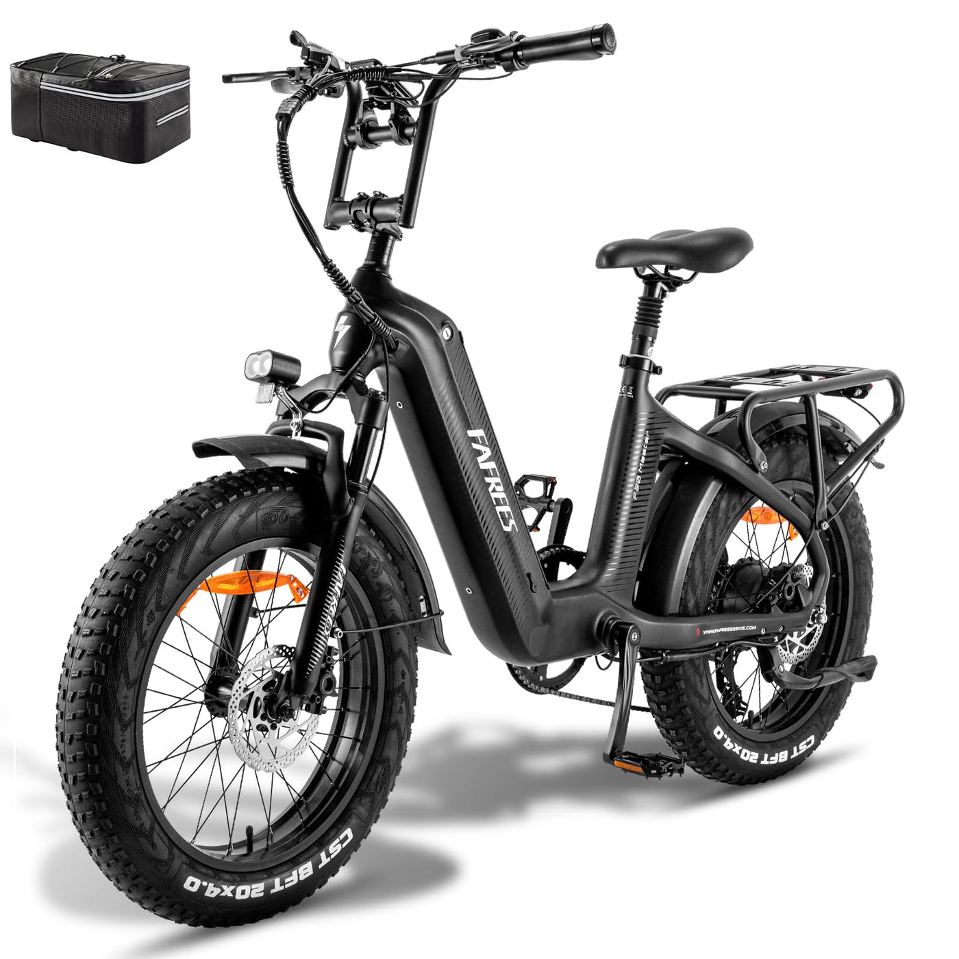 Fafrees [ OFFIZIELL F20 Master E-Bike Herren 48V/22,5AH/1080Wh Akku, Damen Ebike 20 Zoll 60N.m, Elektrofahrrad für Erwachsene 150kg, Mountainbike E Bike Shimano 7S, Hydraulische Scheibenbremsen 2023