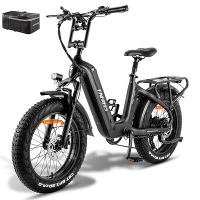 Fafrees [ OFFIZIELL F20 Master E-Bike Herren 48V/22,5AH/1080Wh Akku, Damen Ebike 20 Zoll 60N.m, Elektrofahrrad für Erwachsene 150kg, Mountainbike E Bike Shimano 7S, Hydraulische Scheibenbremsen 2023