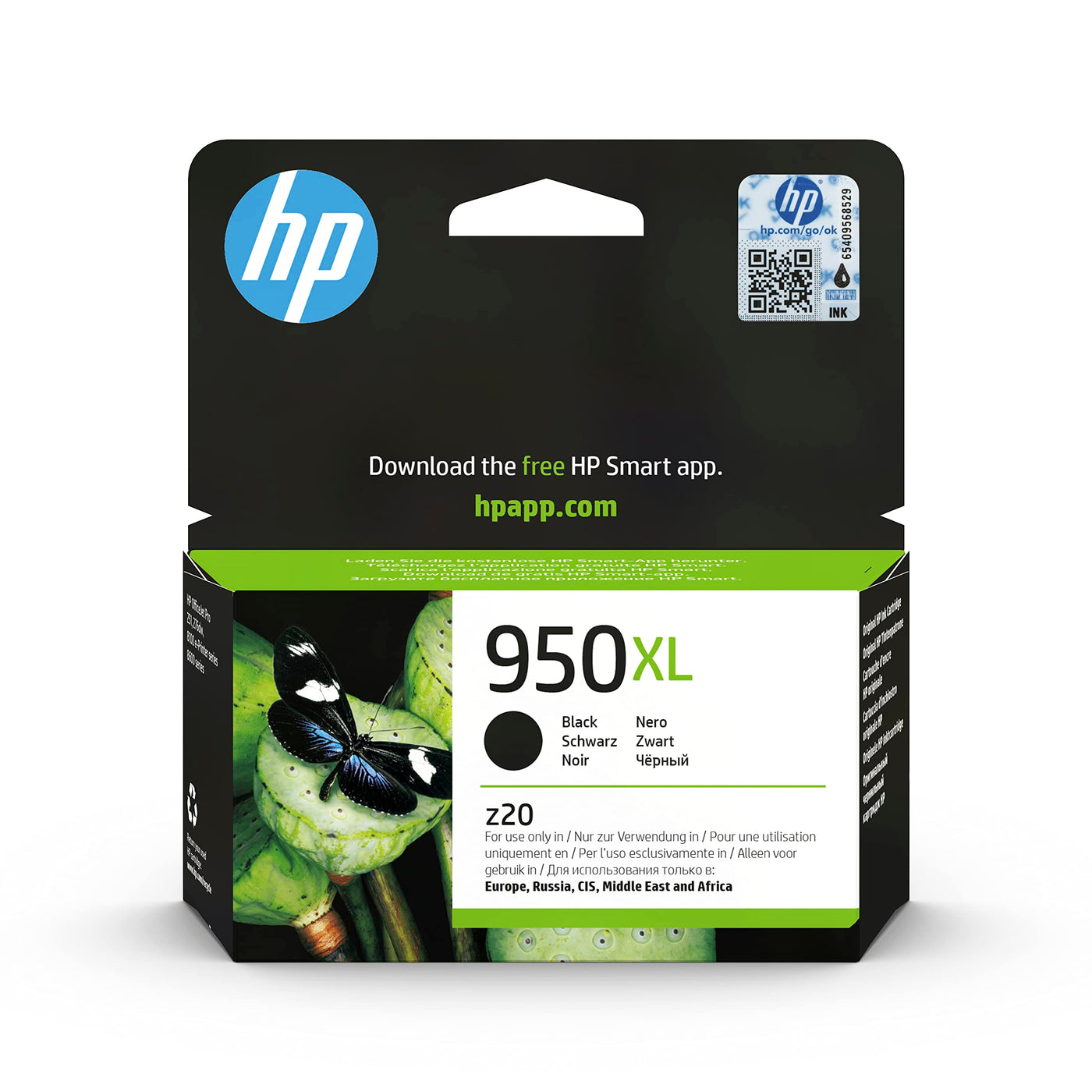 HP 950XL (CN045AE) Original Druckerpatrone Schwarz mit hoher Reichweite für HP OfficeJet Pro 251, 276, 8100, 86xx
