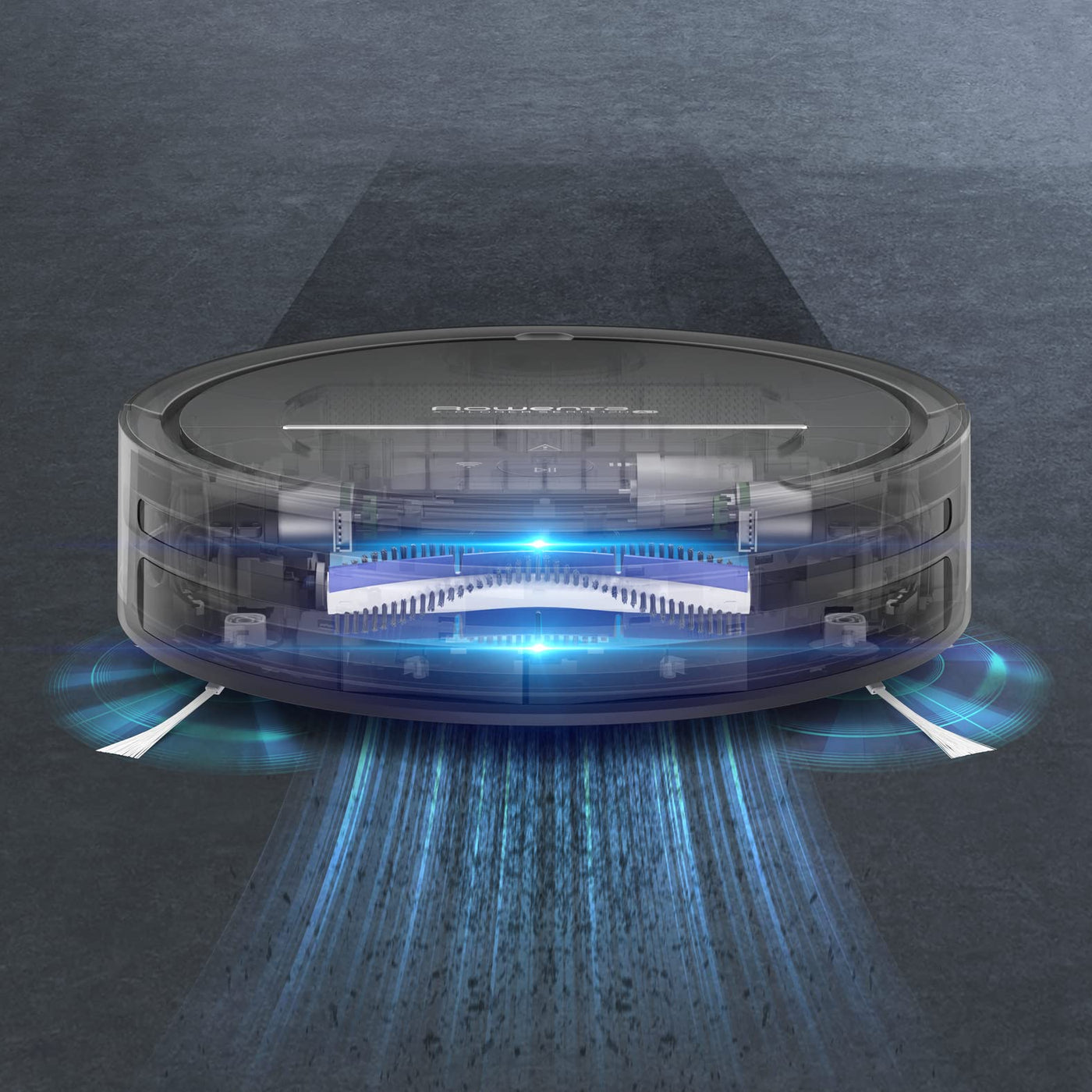 Rowenta RR7875 X-PLORER Serie 120 AI Saugroboter | Testergebnis "SEHR GUT" | Laser-Navigation | automatisches Reinigen | Steuerung per App | Saugen und Wischen | 120 Min. Laufzeit | 150 m² | Schwarz