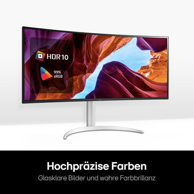 LG Electronics 34WQ75X-B.AEU IPS 21:9 UltraWide Monitor 34" (86,72 cm), TFT-LCD Aktiv Matrix mit White LED Backlight, Anti-Glare, Schwarz