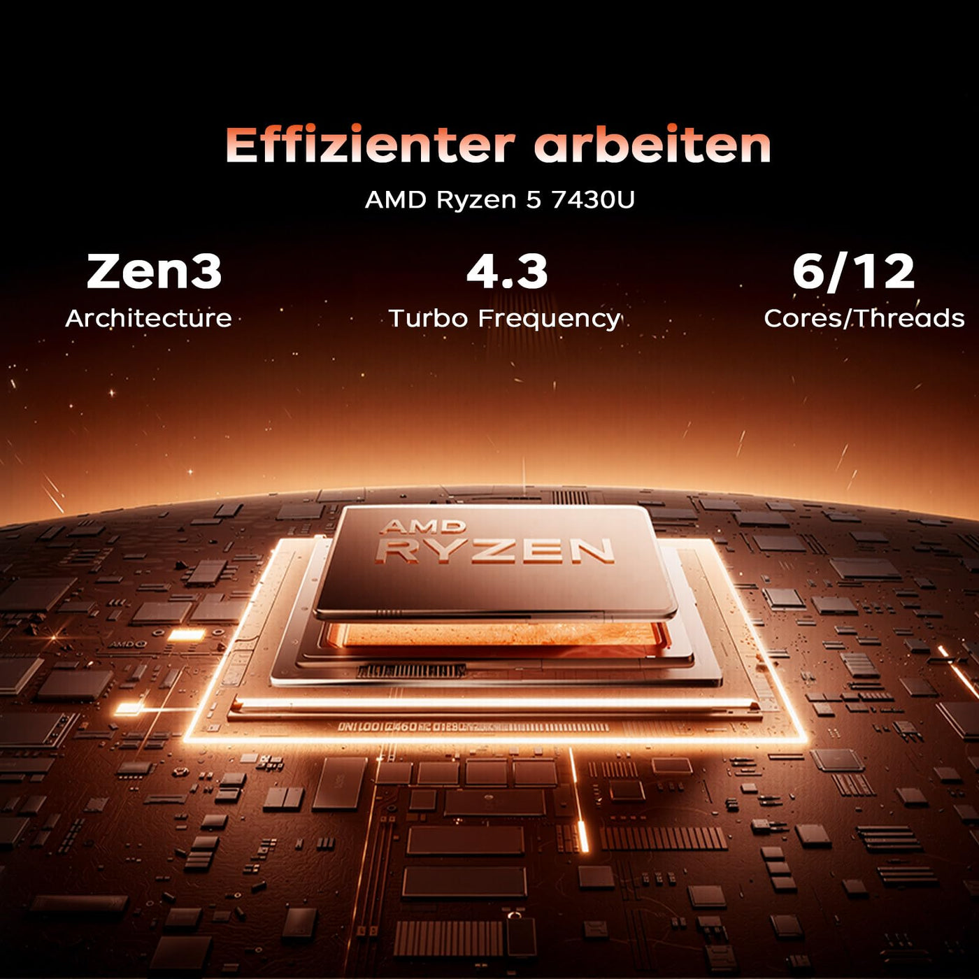 Tivique Laptop,15,6 Zoll,Ryzen 7 7730U Prozessor,bis zu 4.5GHz,16 GB RAM 512 GB SSD,NVMe PCIe 3.0,Unterstützt 4 TB SSD-Erweiterung,Gaming Laptops, Leichtgewicht,WiFi6, HDMI